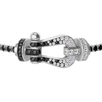 Bracelet Force 10, grand modèle, pavé