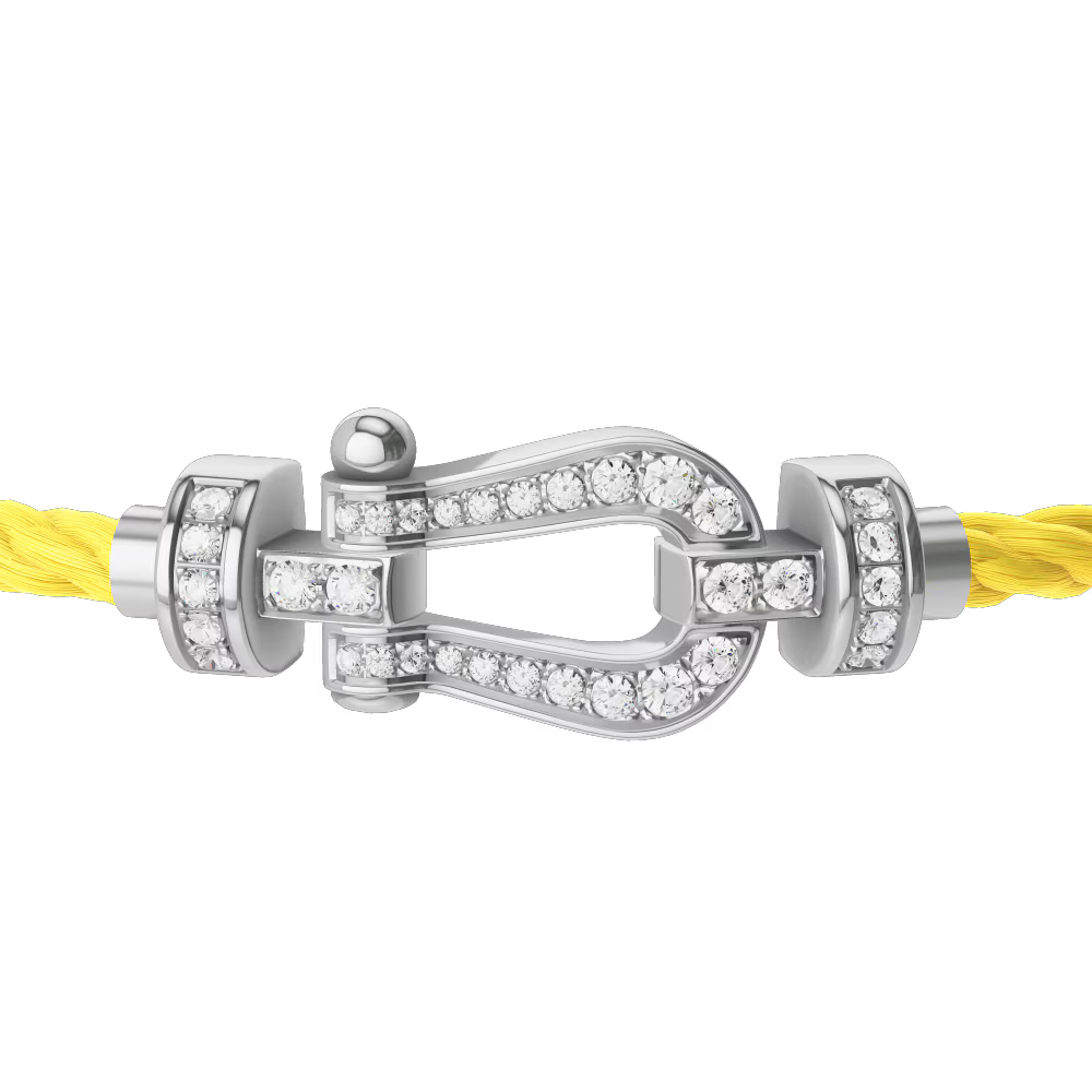 Bracelet Force 10, moyen modèle, pavé