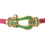 Bracelet Force 10, grand modèle, pavé