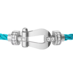 Bracelet Force 10, moyen modèle, semi-pavé