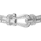 Bracelet Force 10, grand modèle, pavé