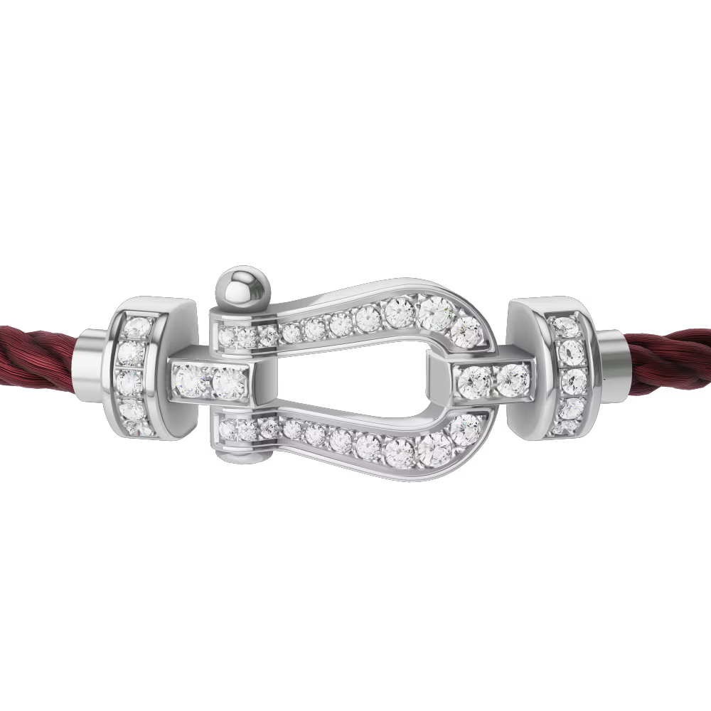 Bracelet Force 10, moyen modèle, pavé