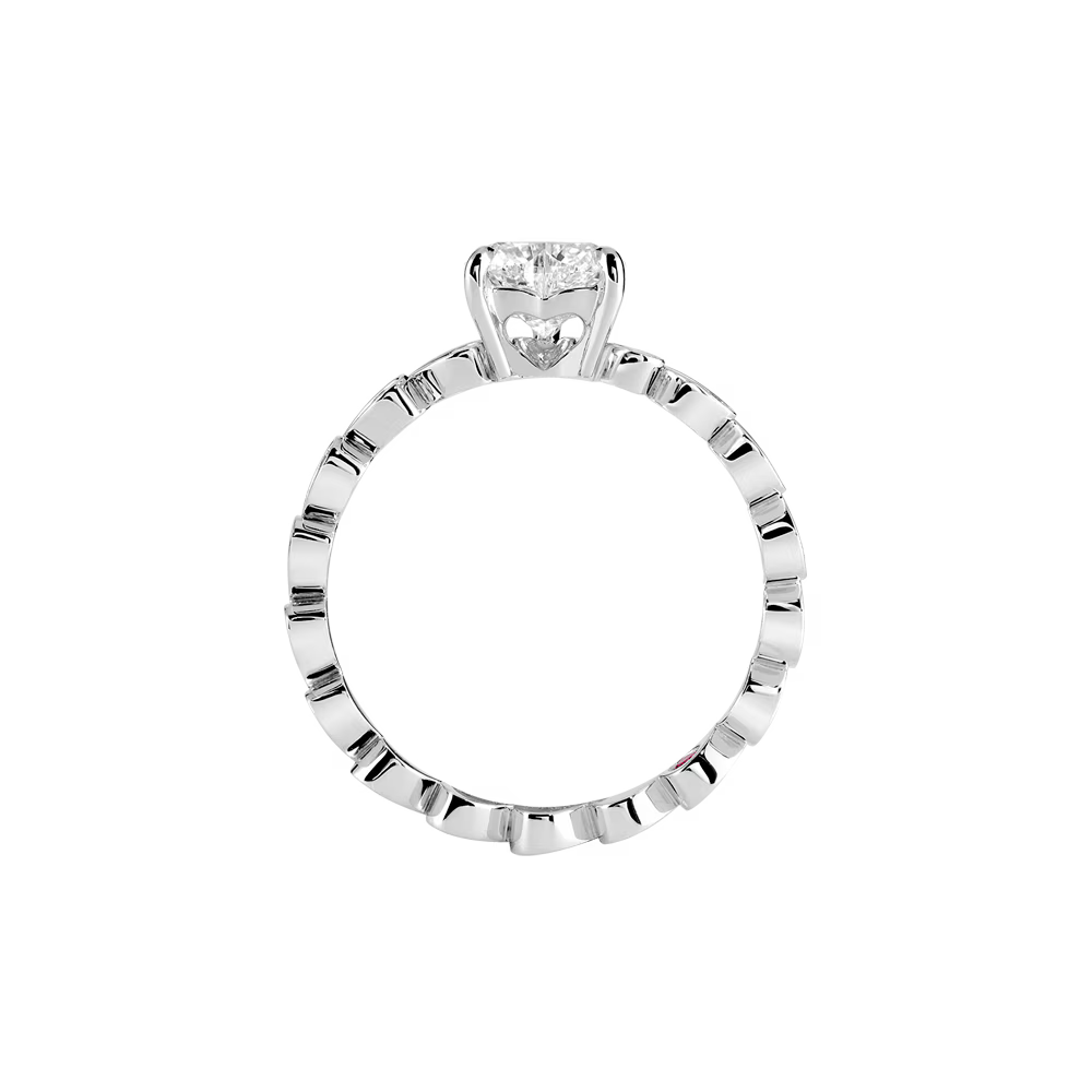 Bague de fiançailles Pretty Woman iconique 0.70ct