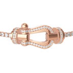 Bracelet Force 10, grand modèle, pavé