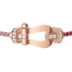 Bracelet Force 10, grand modèle, semi-pavé