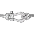 Bracelet Force 10, grand modèle, pavé