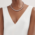 Collier gradué Ball en argent 925 millièmes