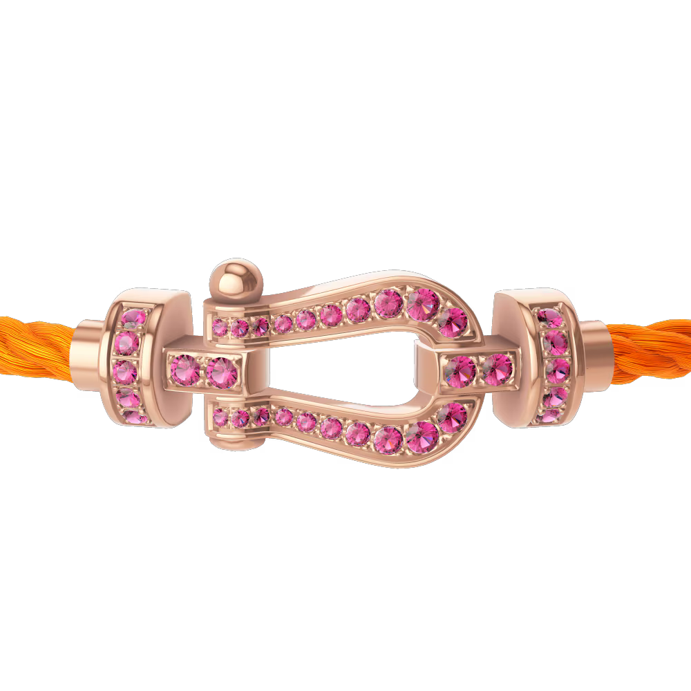 Bracelet Force 10, moyen modèle, pavé