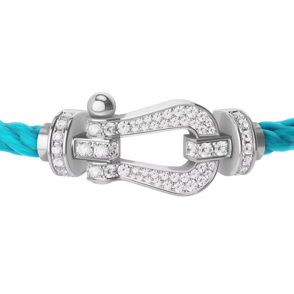 Bracelet Force 10, grand modèle, pavé