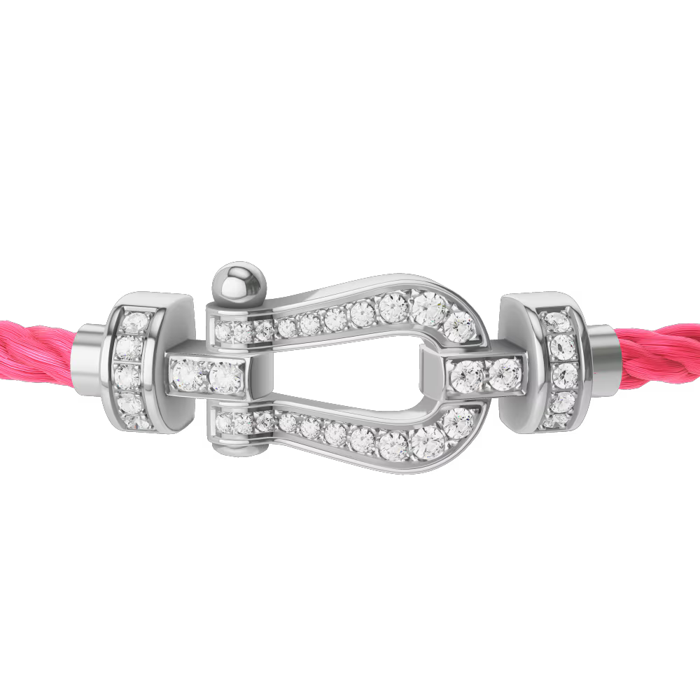 Bracelet Force 10, moyen modèle, pavé