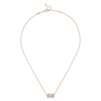 Collier Chance Infinie, moyen modèle, pavé