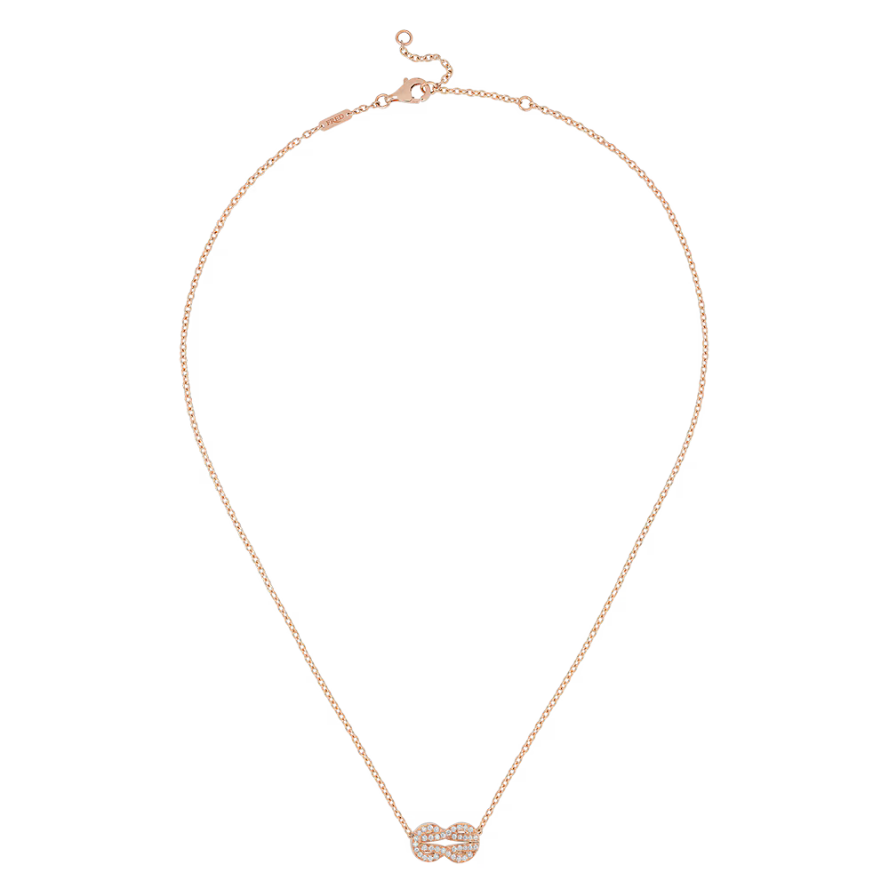 Collier Chance Infinie, moyen modèle, pavé