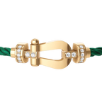 Bracelet Force 10, moyen modèle, semi-pavé