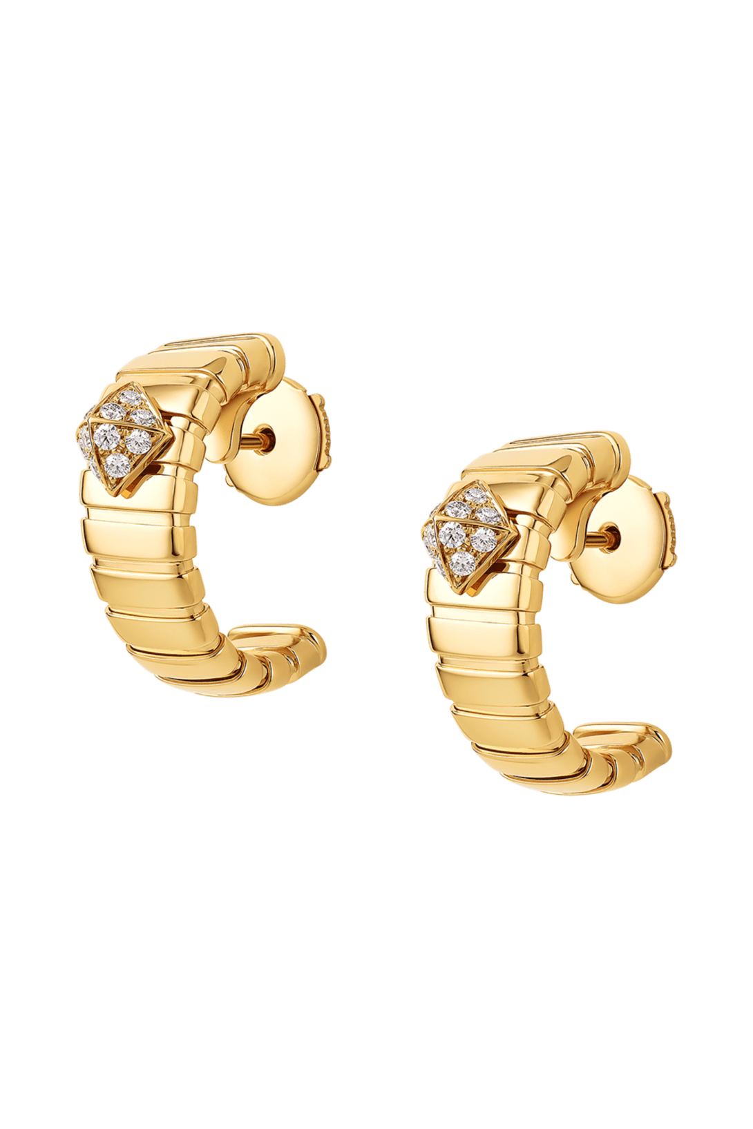 Bvlgari Tubogas Boucles D’oreilles