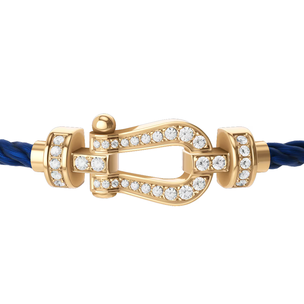 Bracelet Force 10, moyen modèle, pavé