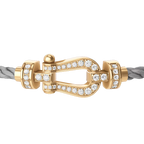 Bracelet Force 10, moyen modèle, pavé