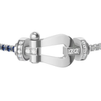 Bracelet Force 10, grand modèle, semi-pavé