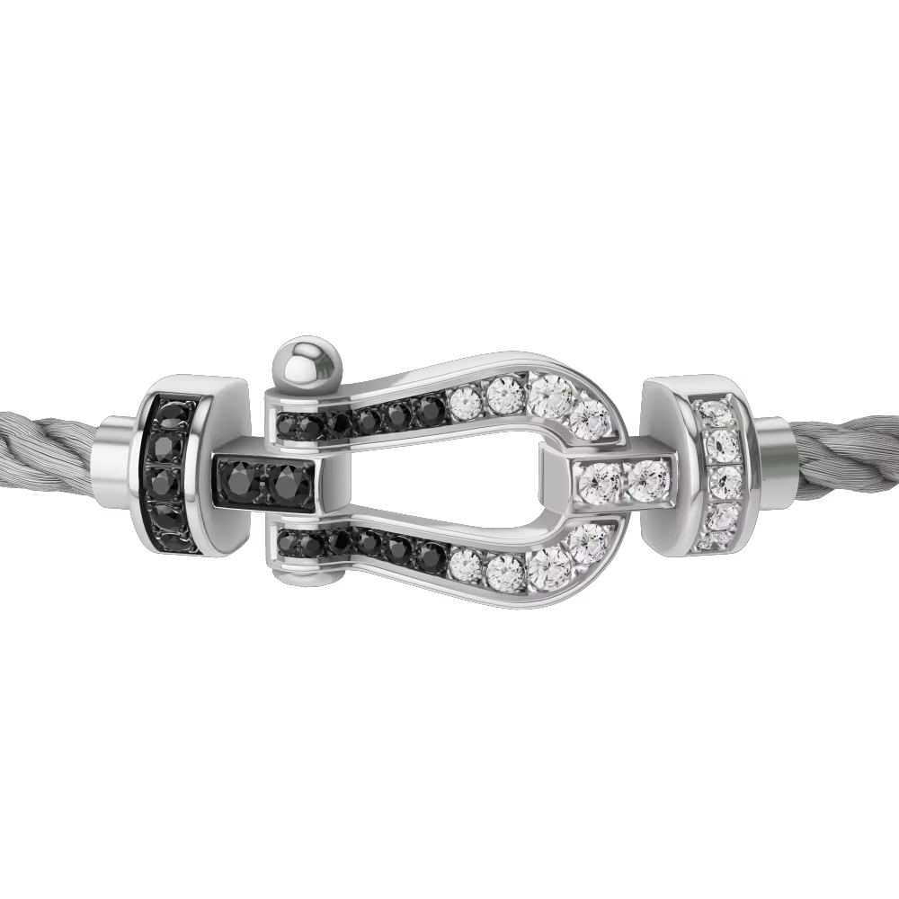 Bracelet Force 10, moyen modèle, pavé