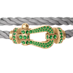 Bracelet Force 10, grand modèle, pavé
