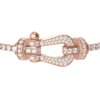 Bracelet Force 10, grand modèle, pavé