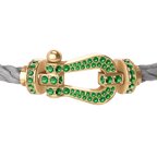 Bracelet Force 10, grand modèle, pavé