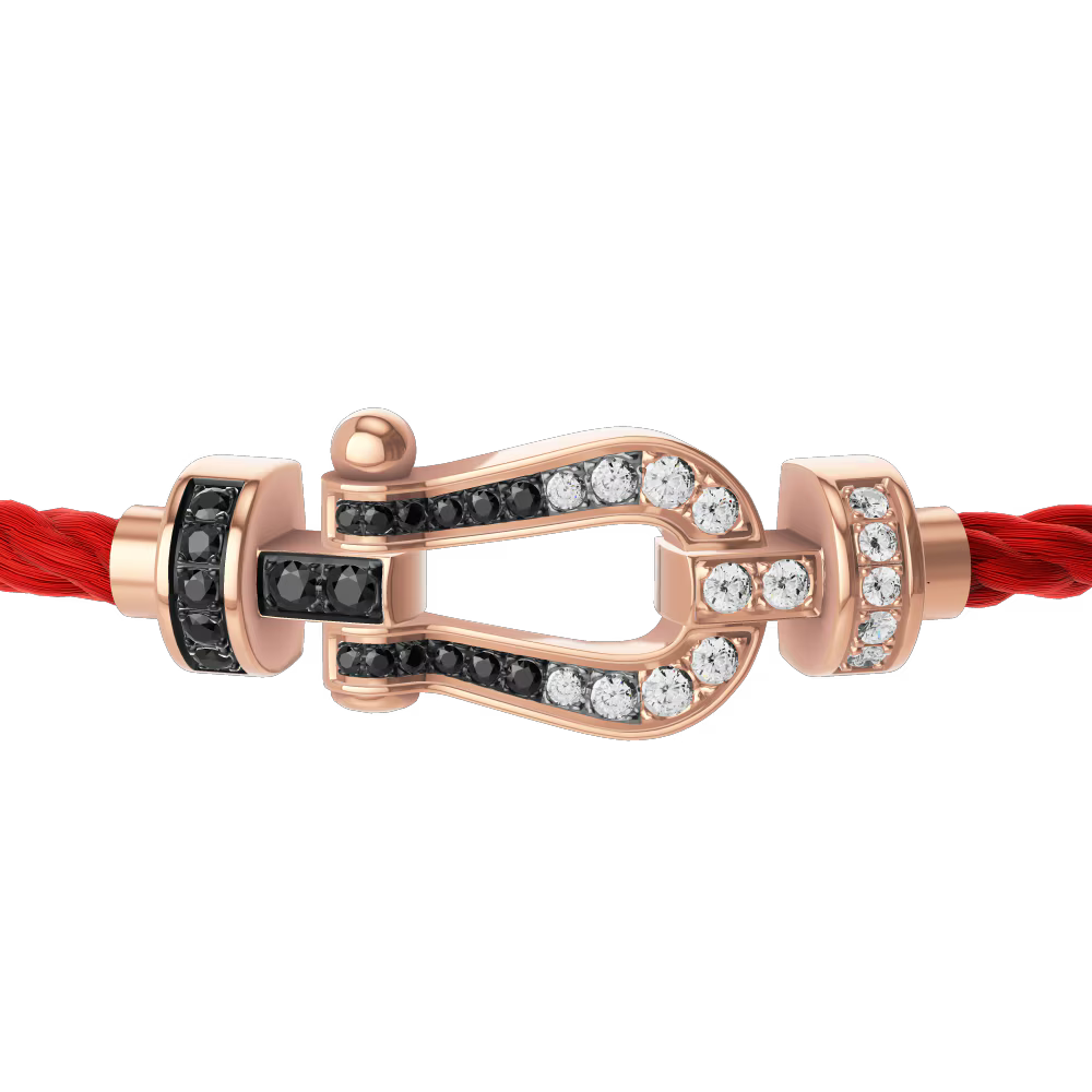 Bracelet Force 10, moyen modèle, pavé
