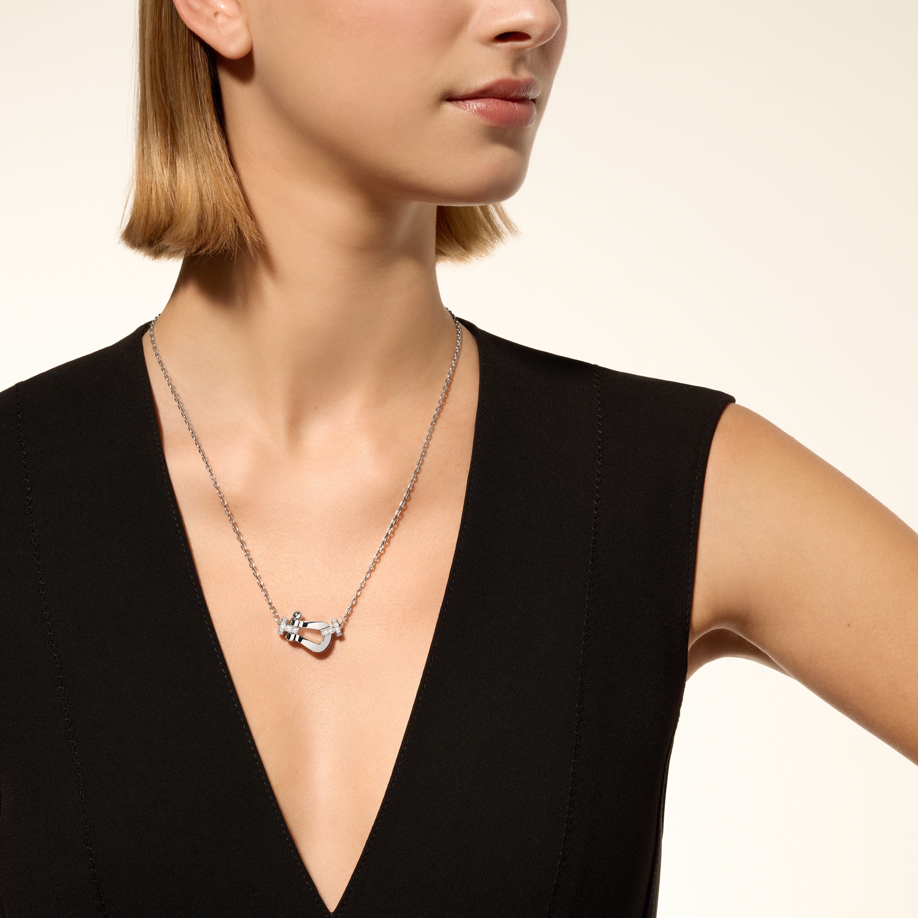 Collier Force 10, grand modèle, semi-pavé