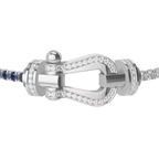Bracelet Force 10, grand modèle, pavé