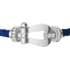 Bracelet Force 10, grand modèle, semi-pavé