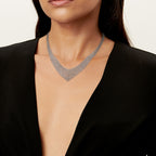 Collier de soirée Maille