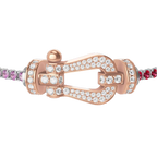 Bracelet Force 10, grand modèle, pavé