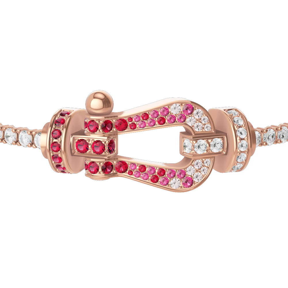 Bracelet Force 10, grand modèle, pavé
