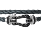 Bracelet Force 10, grand modèle, pavé