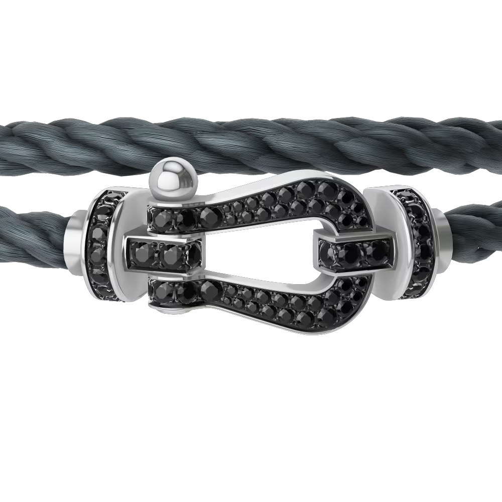 Bracelet Force 10, grand modèle, pavé