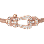 Bracelet Force 10, grand modèle, pavé