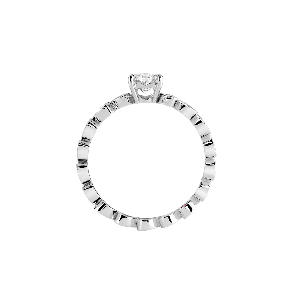 Bague de fiançailles Pretty Woman iconique 0.30ct