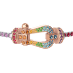 Bracelet Force 10, grand modèle, pavé