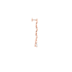 Boucle d’oreille unitaire Chance Infinie Crazy 8