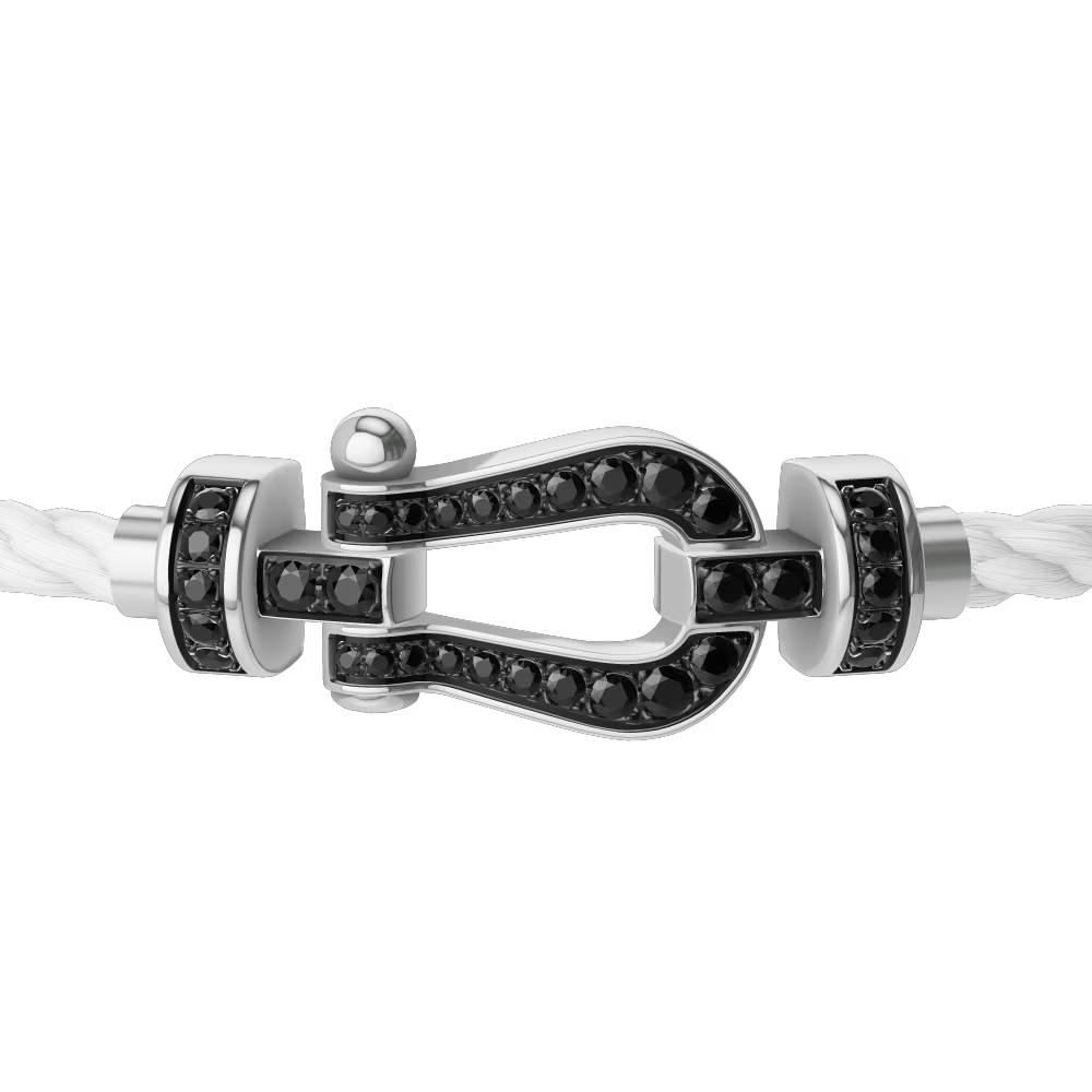 Bracelet Force 10, moyen modèle, pavé
