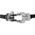 Bracelet Force 10, grand modèle, pavé
