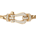 Bracelet Force 10, grand modèle, pavé