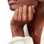 T&CO.® Alliance en or rose et diamant