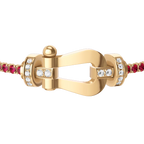 Bracelet Force 10, grand modèle, semi-pavé