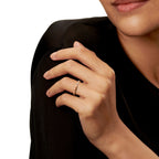 Tiffany Lock Bague en or rose et diamants