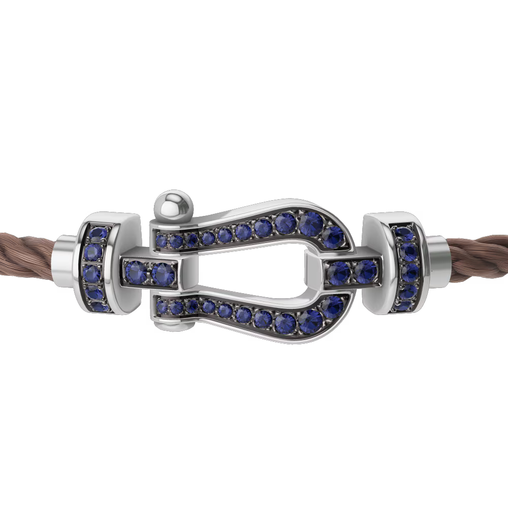 Bracelet Force 10, moyen modèle, pavé