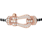 Bracelet Force 10, grand modèle, pavé