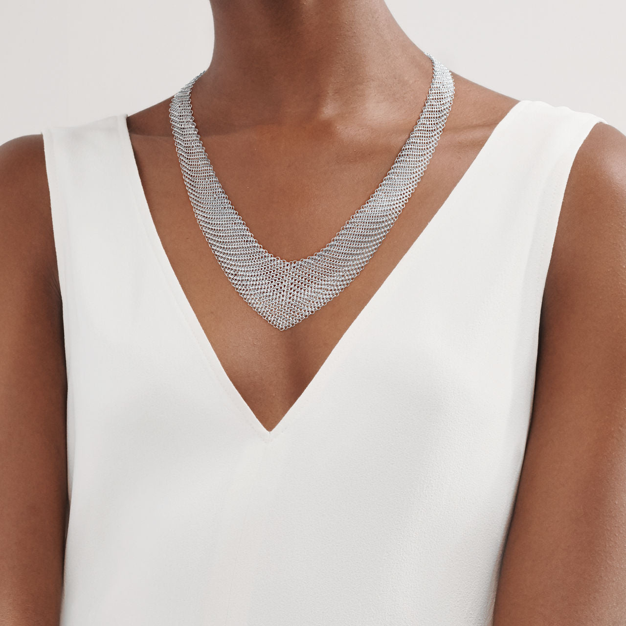 Collier de soirée Maille