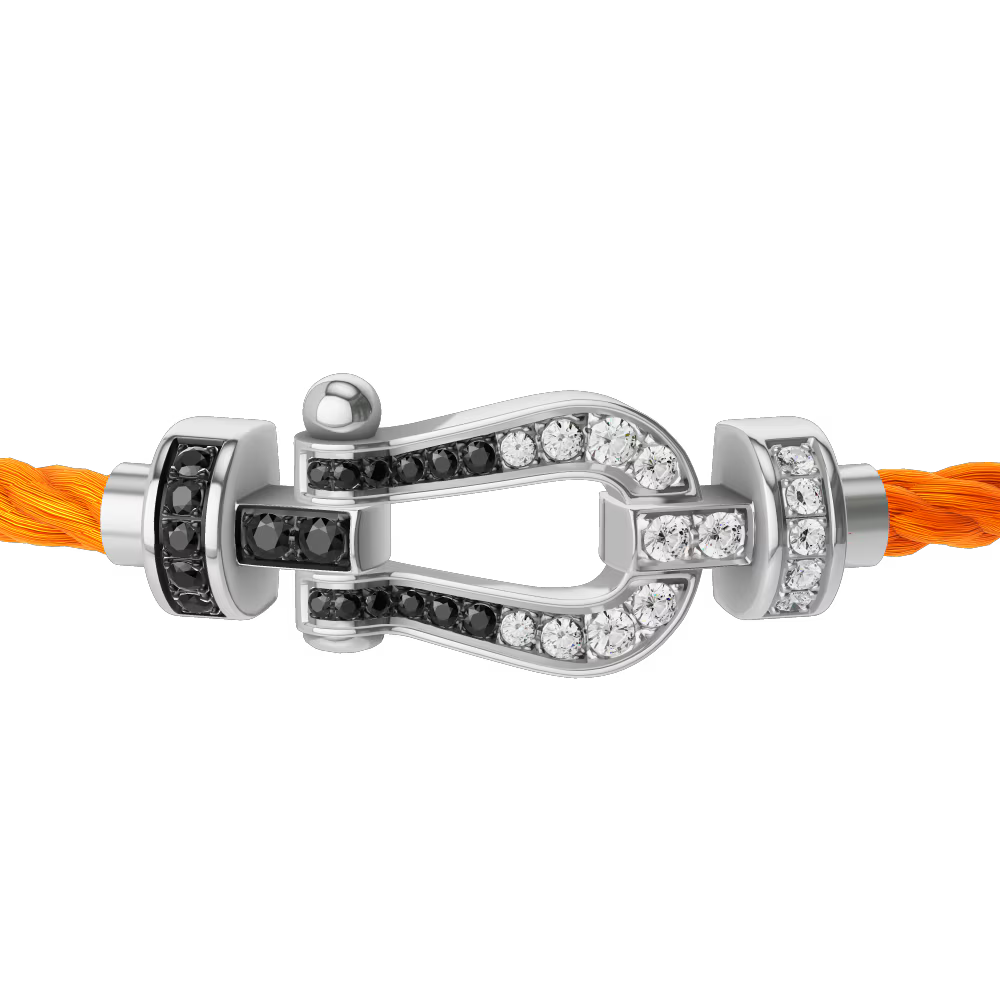Bracelet Force 10, moyen modèle, pavé