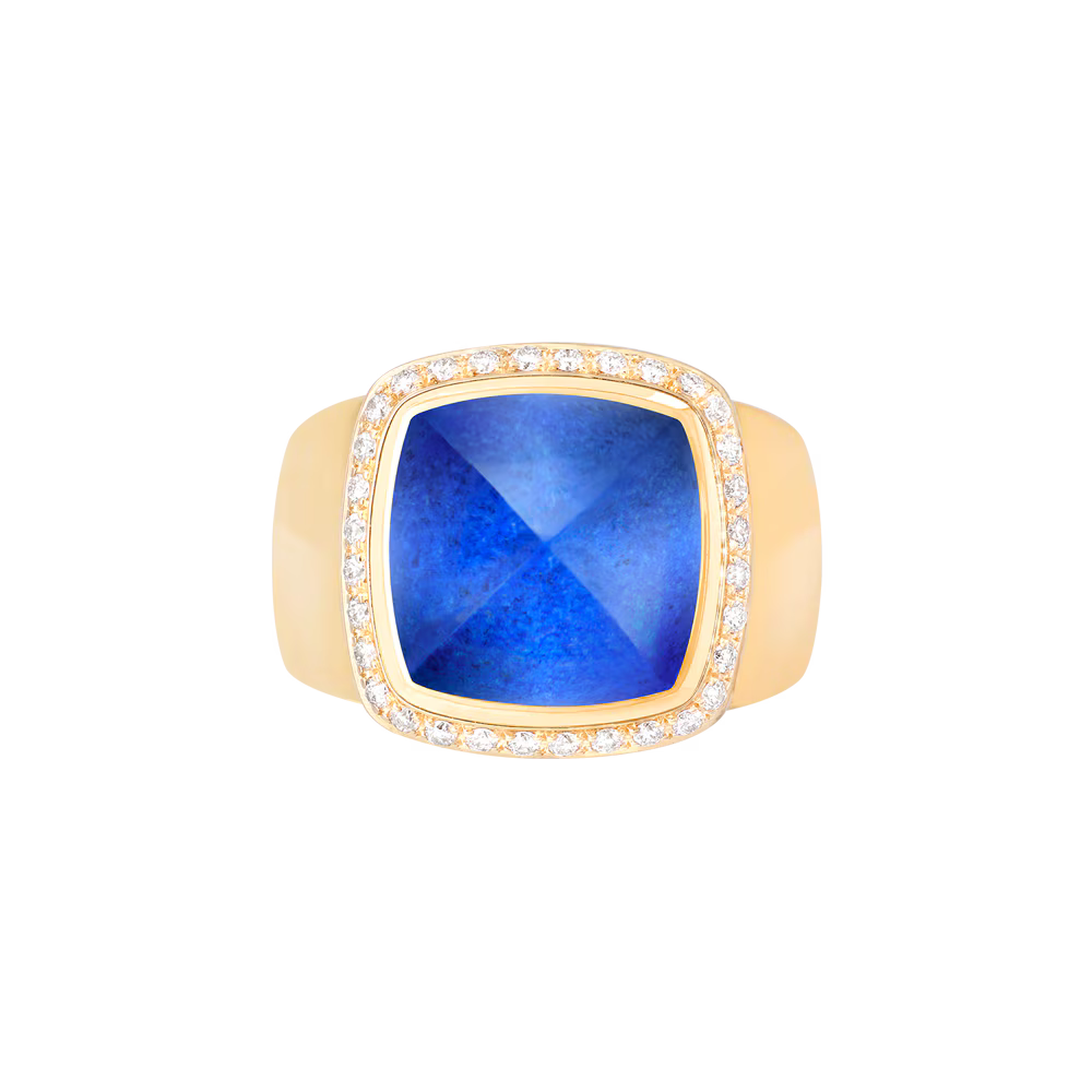 Bague Pain de Sucre, lapis lazuli