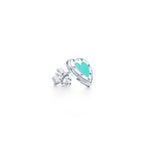 Boucles d’oreilles Love Cœur Tiffany Blue® en argent 925 millièmes. Mini.